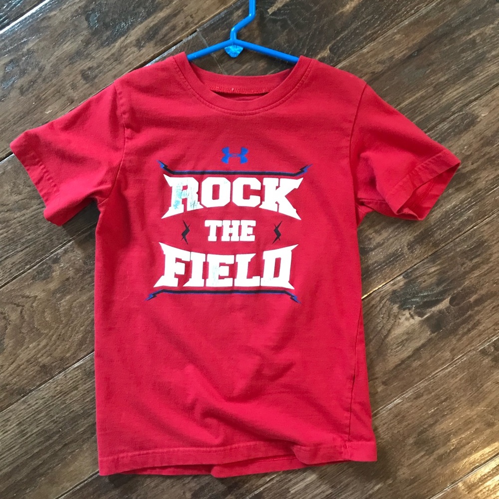 Boys under armor shirt